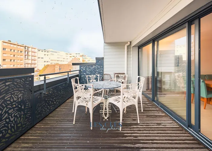 Le 103, Au Coeur De La Du Touquet Lägenhet